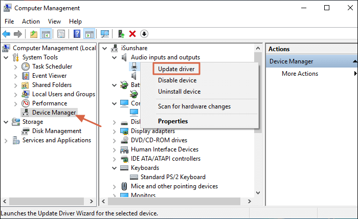 update device drivers