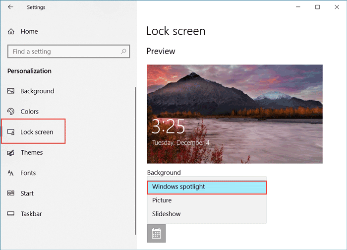 windows spotlight