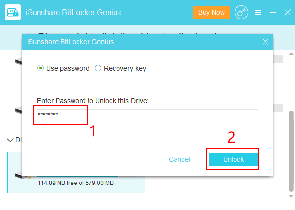 enter enter the password