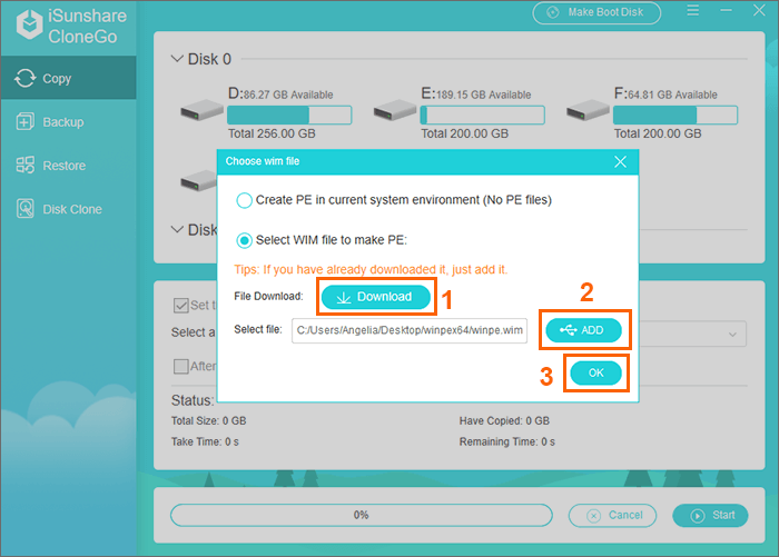 download wim file online