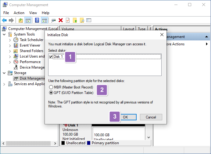 initialize samsung ssd