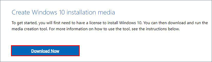 download Windows 10 Media Creation Tool