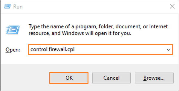 open windows defender firewall