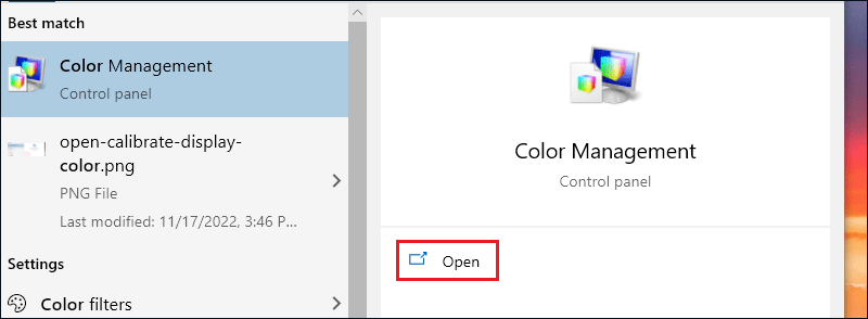 open color management