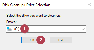 select disk