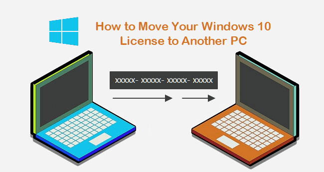 How To Move Your Windows 10 License To Another Pc