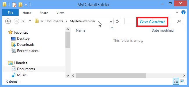 search in File Explorer