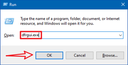 type dfrgui exe