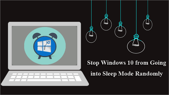 stop windows 10 from going into sleep mode