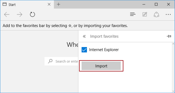 click import