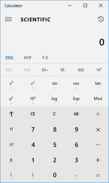 scientific calculator