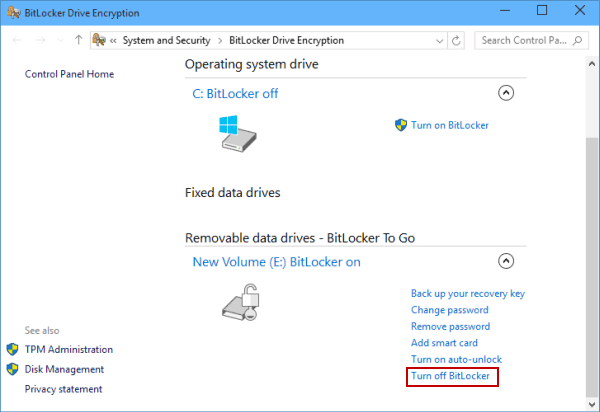 Bitlocker смарт карта