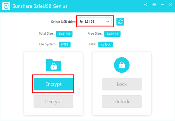 encrypt USB without BitLocker