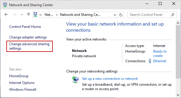 cant connect to network printer windows 10