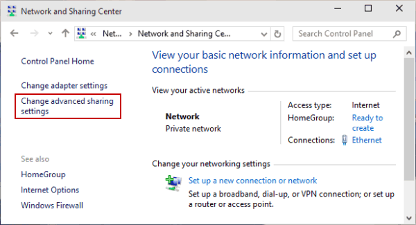 Network sharing windows 10 Network sharing windows 10