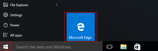 choose Microsof Edge