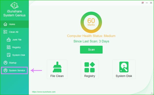 opt the choice of system services