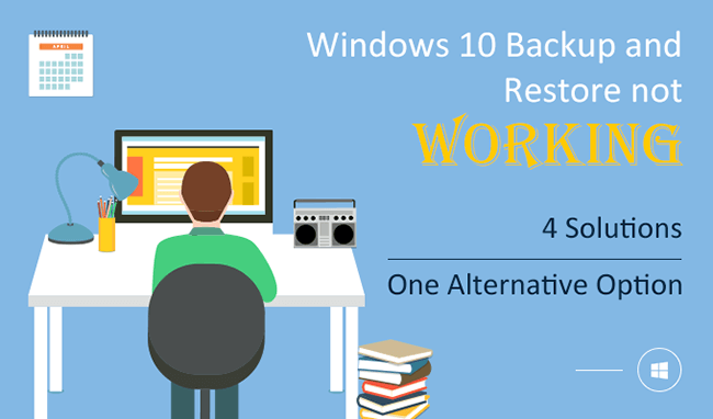  Windows 10 Backup and Restore not working
