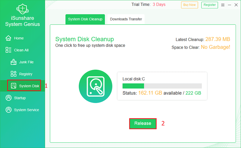 release c drive space