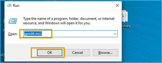 run gpedit