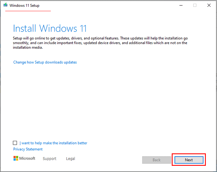 install Windows 11