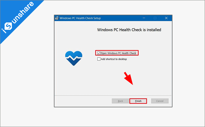 Windows PC Health Check is installed