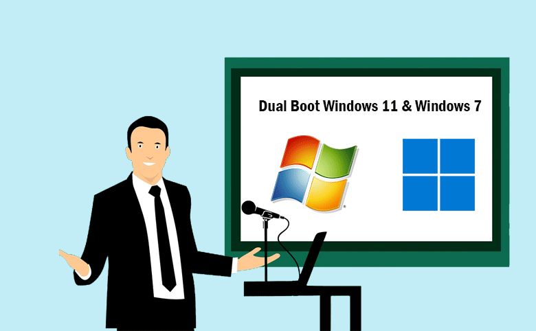 dual boot Windows 11 and Windows 7