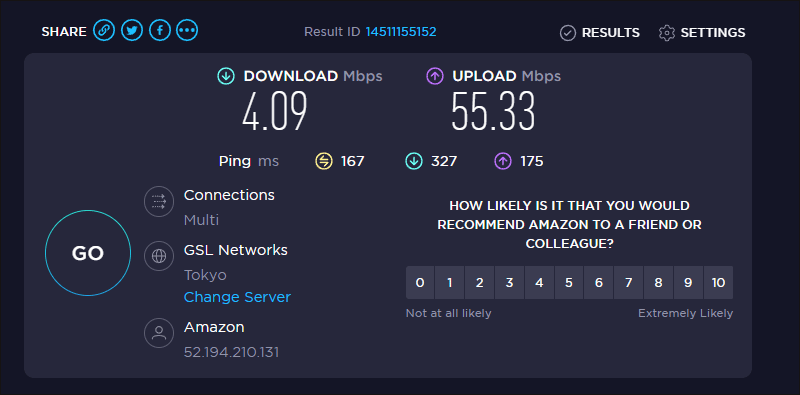 check your internet speed