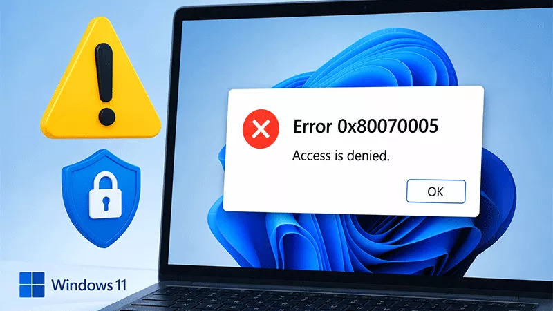error 0x80070005 Access is Denied