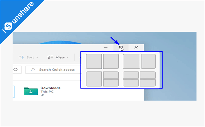 launch windows 11 snap layout