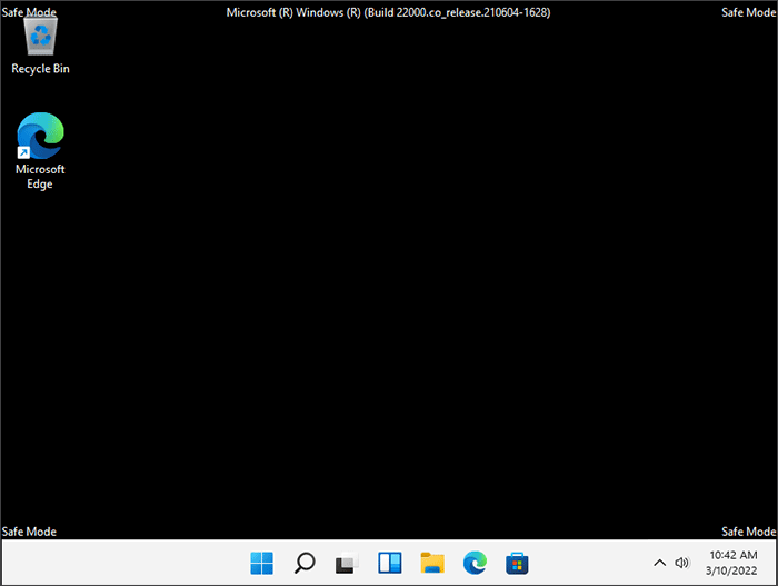 Windows 11 safe mode