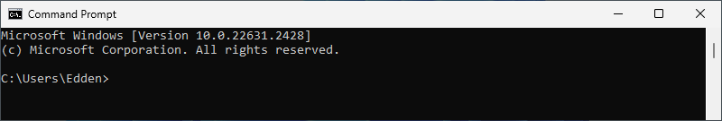 Windows Command Prompt