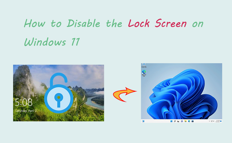 disable lock screen on Windows 11