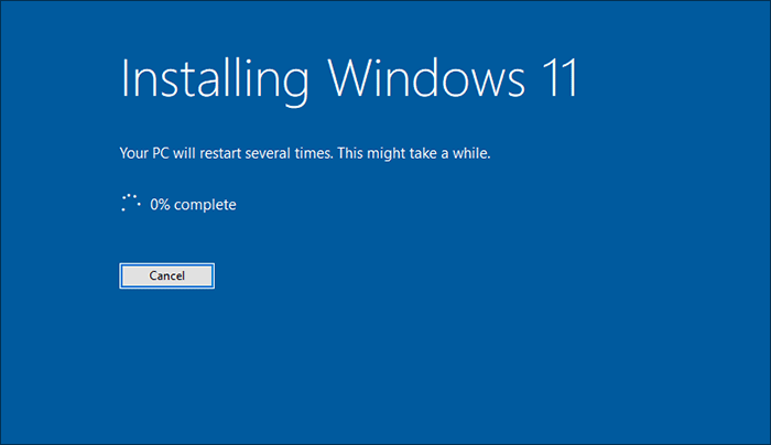 installing Windows 11