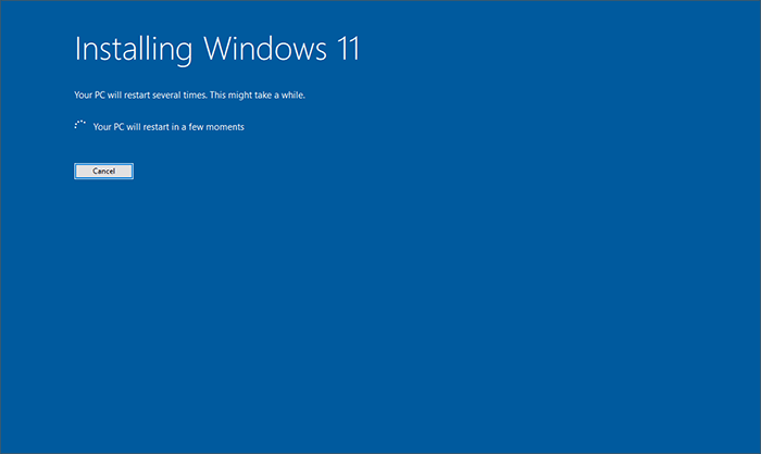 installing Windows 11