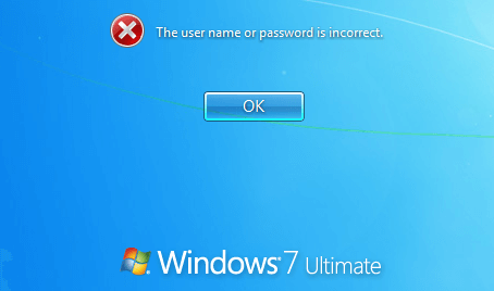 
aus dem Administratorkonto Windows 7 gesperrt