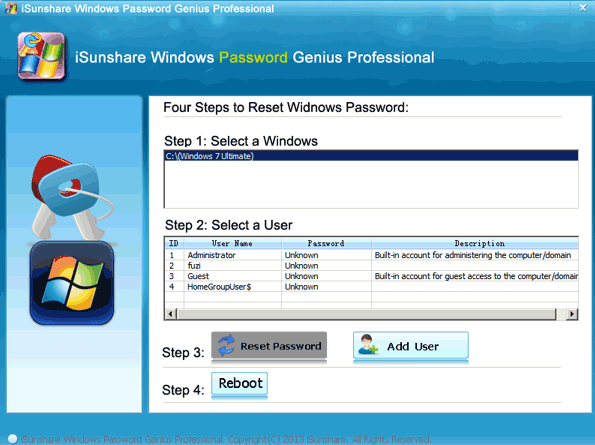 bypass administrator password windows 7 ultimate