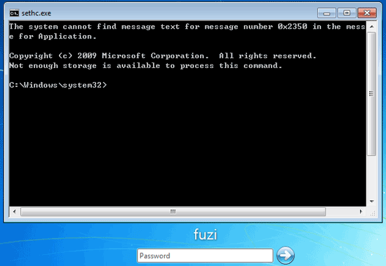 Start the Windows 7 cmd.exe in administrator mode?