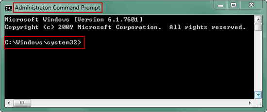 successfully run command prompt as administrator