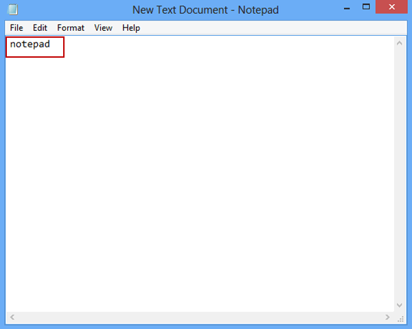 how to find notepad in windows 8