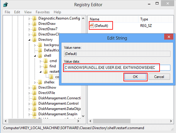 set value data