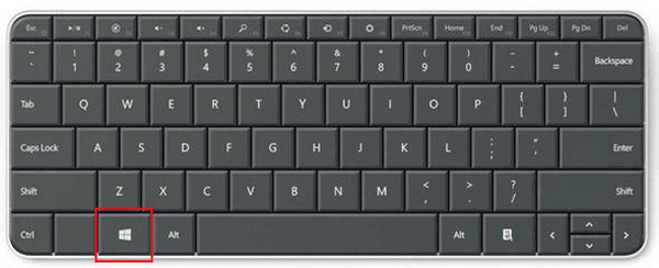 Image result for where is window key