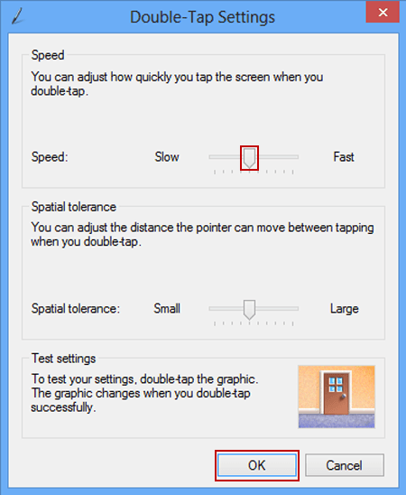 move speed scale to left or right