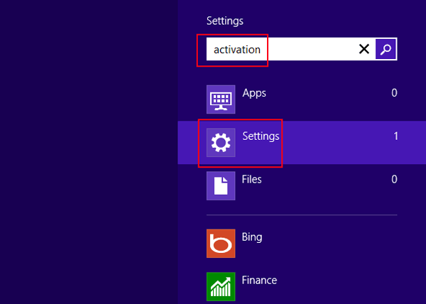 select Settings