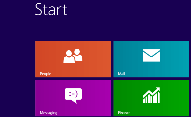 start menu