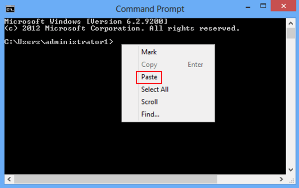 windows 8 command prompt commands