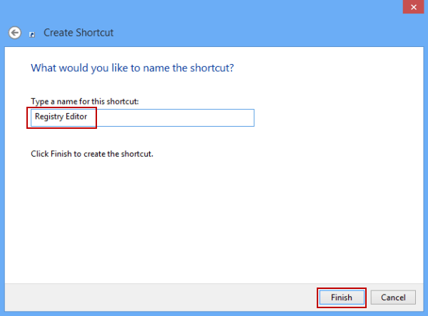 rename shortsut