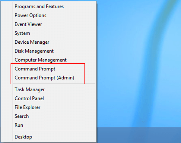 choose command prompt