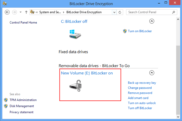 hard disk encrypted