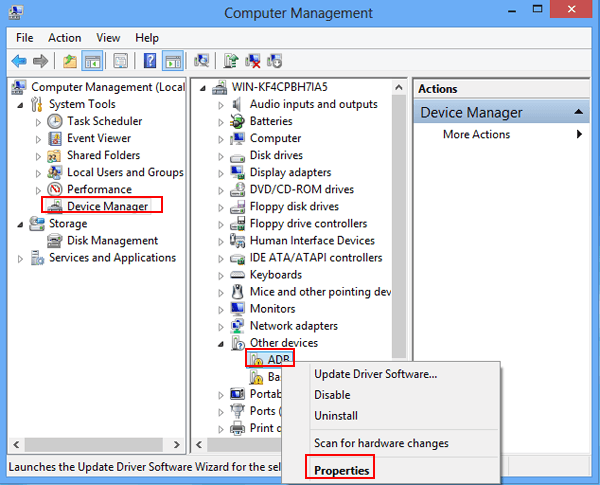click device manager